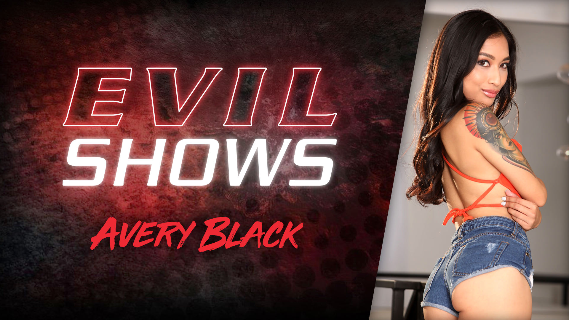 Evil shows avery black avery black Elegant asian beauty