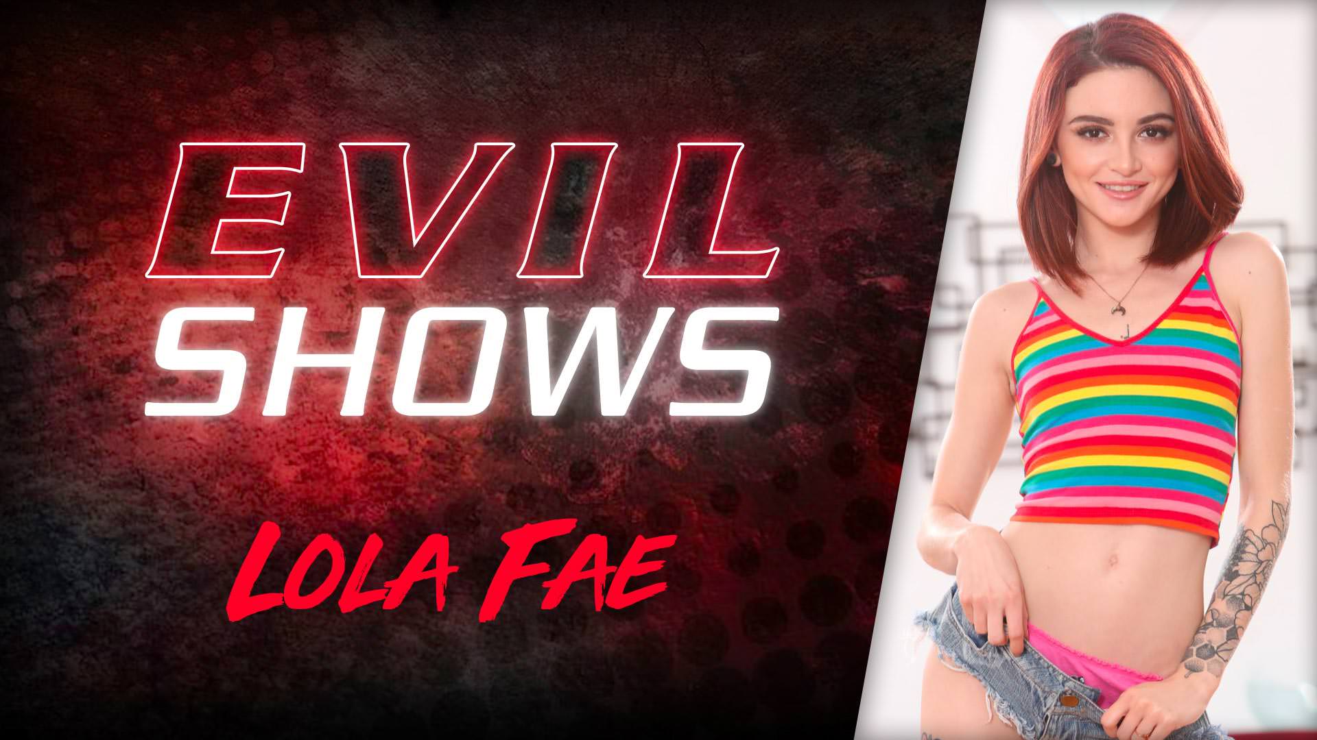 Evil shows lola fae lola fae. Lola Fae plays with herself on